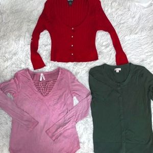 Bundle  3 (pieces) blouse